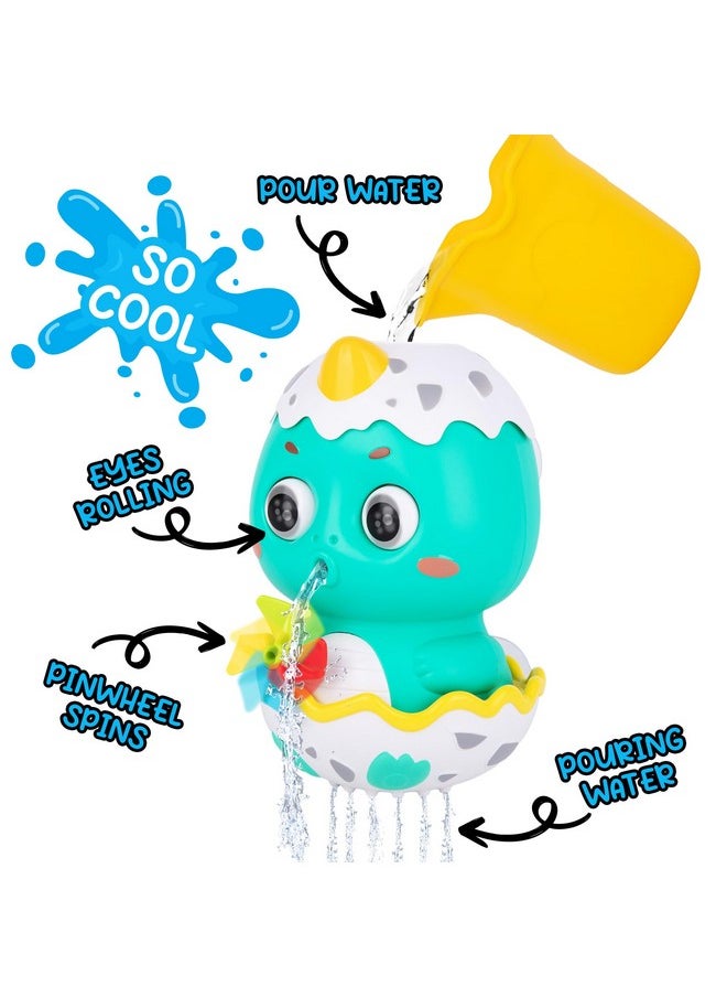 ArtCreativity - Interactive Bathtub Slide Set - Bath Slide Set With Bathtub Slide, Waterfall, Marble Run, Spinning Pinwheels, And Unique Squirt Toys (Turtle, Walrus, And Starfish) - Stong Suction Cups - Image 1