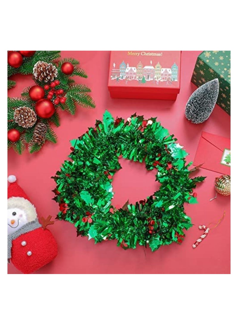 SAHAYA Metallic Leaves Cherry Garland For Decorations Combo Of 3 Pcs  - Image 3
