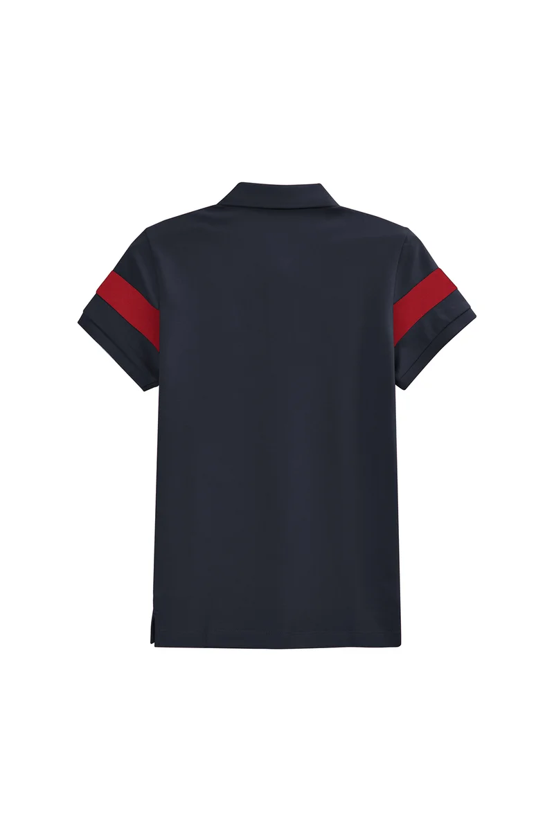 جيوردانو قميص بولو أزرق نسائي