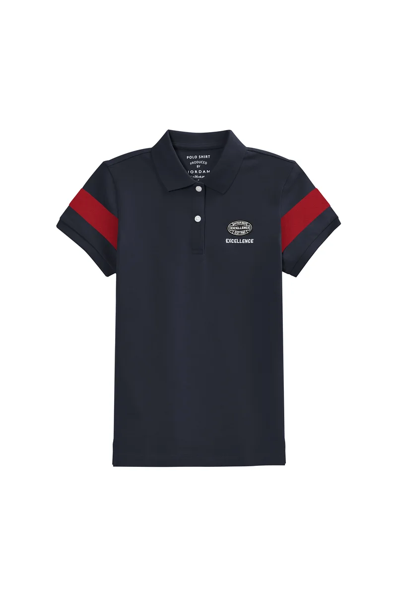 جيوردانو قميص بولو أزرق نسائي