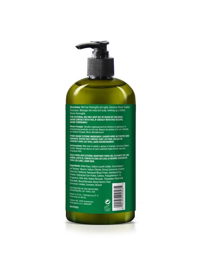 SFC Natural King Jamaican Black Castor Oil Shampoo for Men 33.8 oz. - Men's Cleansing Shampoo that Thickens Hair, Strengthens Hair and Boosts Growth - Image 2