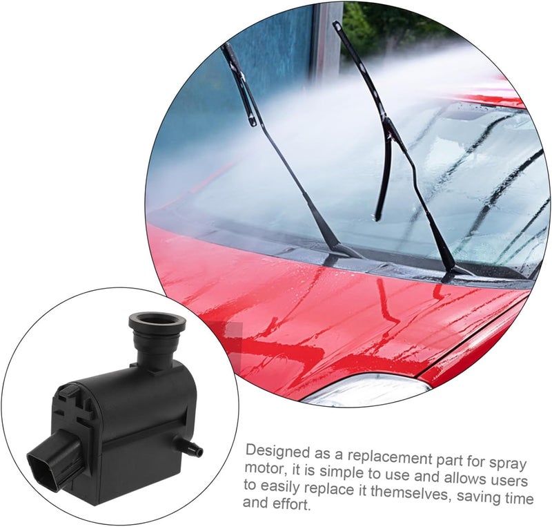 Luxshiny Replacement Windshield Washer Pump Motor Fit for Automotive Parts Rear Wiper Motor - Image 3
