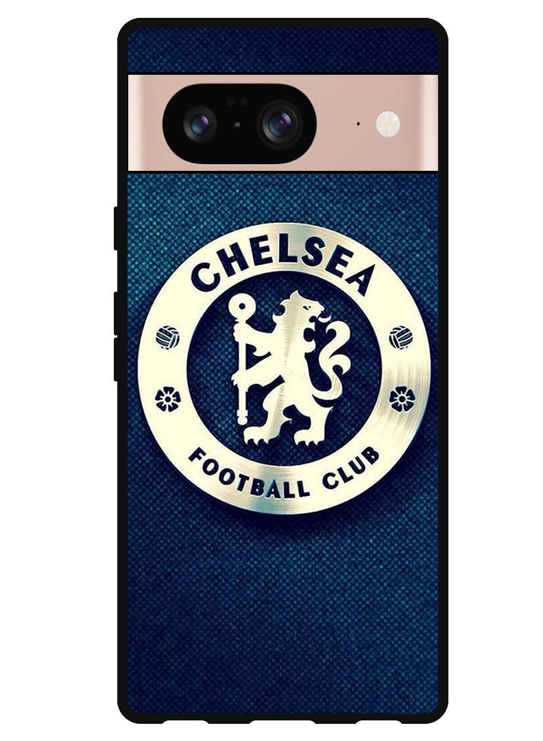 Theodor Protective Case Anti Scratch Shock Proof Bumper Cover For Google Pixel 8 Chelsea Blue - Image 1