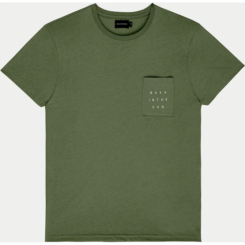 Bask in the Sun Swell Kiwi T-Shirt 100% Organic Cotton