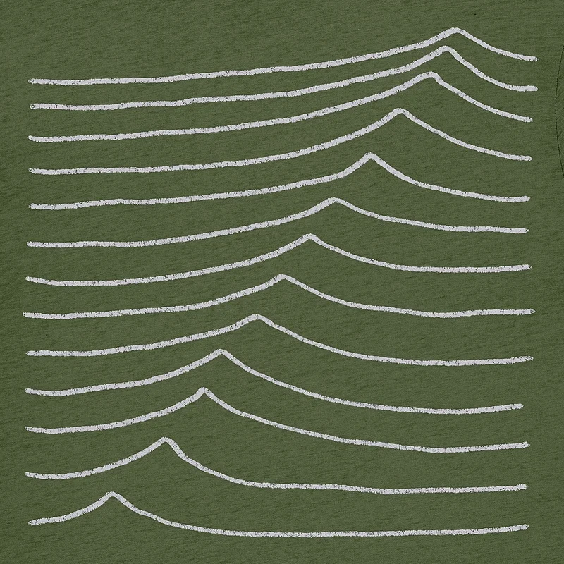 Bask in the Sun Swell Kiwi T-Shirt 100% Organic Cotton