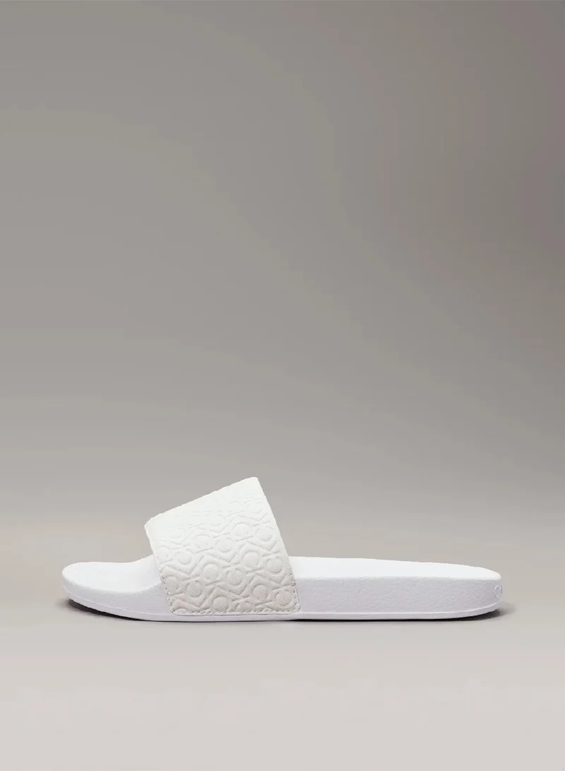 كالفن كلاين شبشب مزين بشعار كلفن كلاين