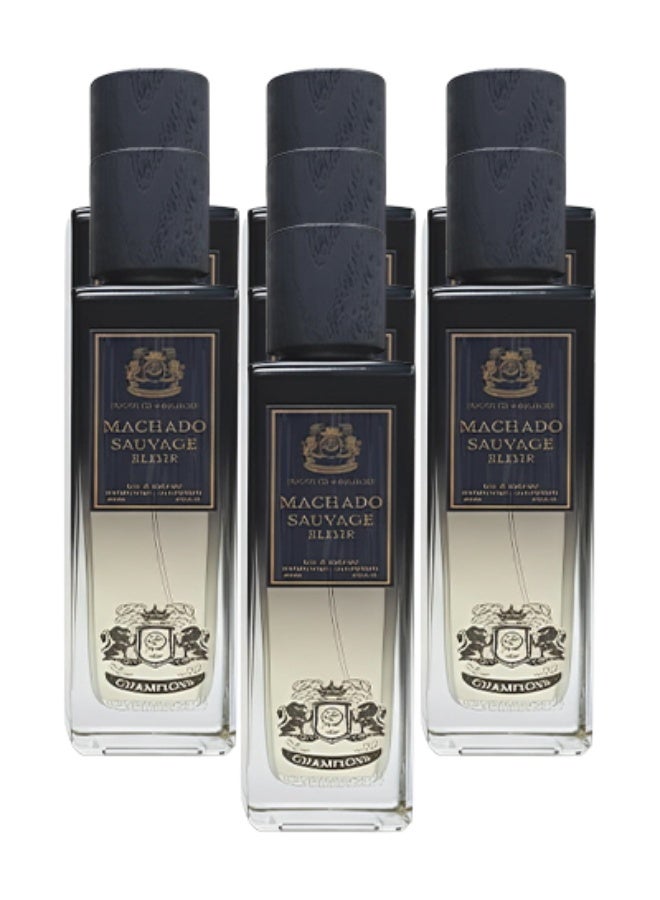 Infinito 7 Pieces Machado Sauvage Elixir Perfume For Men 200ml EDP - Image 1