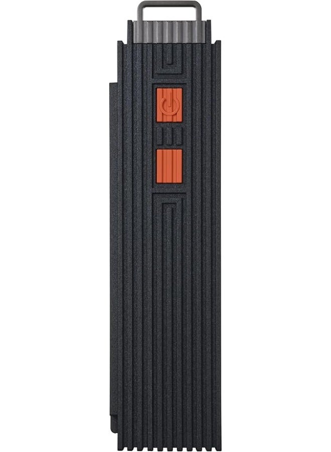 Instax FUJIFILM instax mini Link+ Instant Print Printer, Black/Orange - Image 4