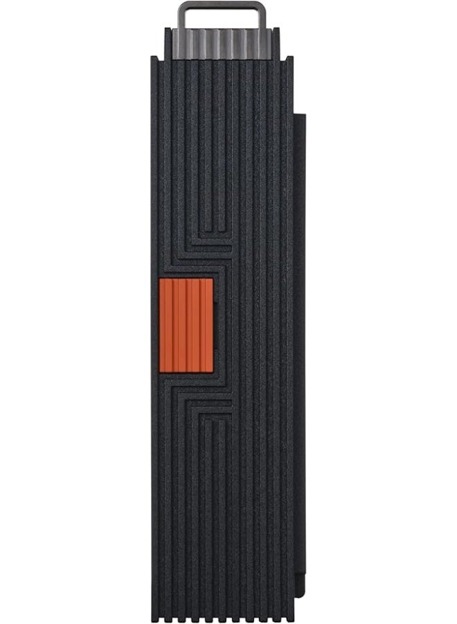 Instax FUJIFILM instax mini Link+ Instant Print Printer, Black/Orange - Image 3