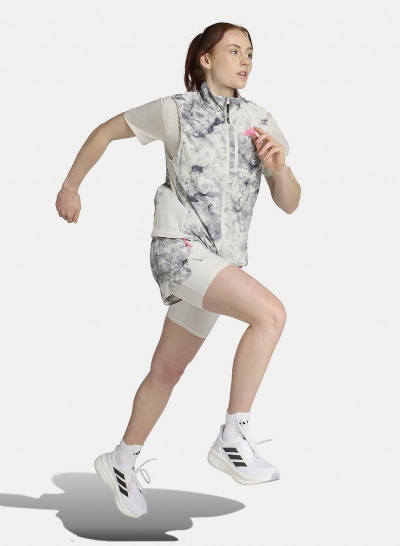 Adidas Own The Run Spray Dye Vest - Image 3