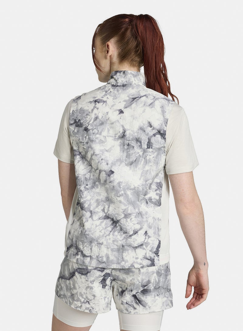 Adidas Own The Run Spray Dye Vest - Image 2
