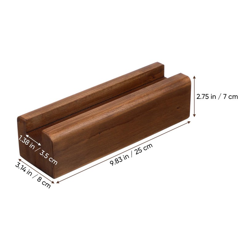 DOITOOL Floor Standing Mirror Base Stand 9.84X3.14X2.75 Inch Full Length Mirror Holder with Anti-Slip Support for Home and Office Use - Image 4