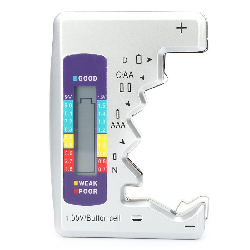 Digital Battery Tester Battery Capacity Detector Checker Measuring Tool 90 x 60mm - Image 5
