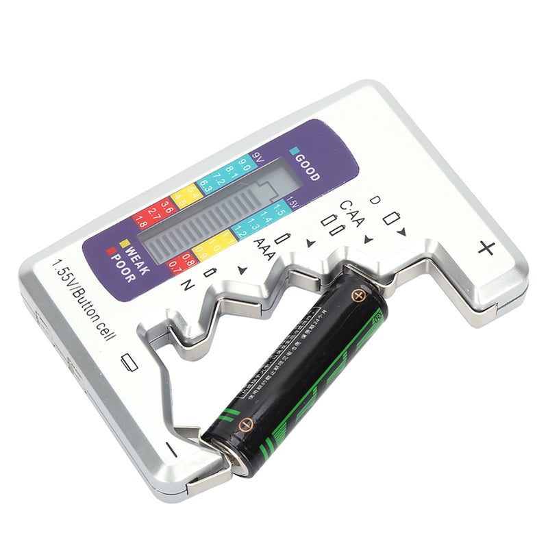 Digital Battery Tester Battery Capacity Detector Checker Measuring Tool 90 x 60mm - Image 3