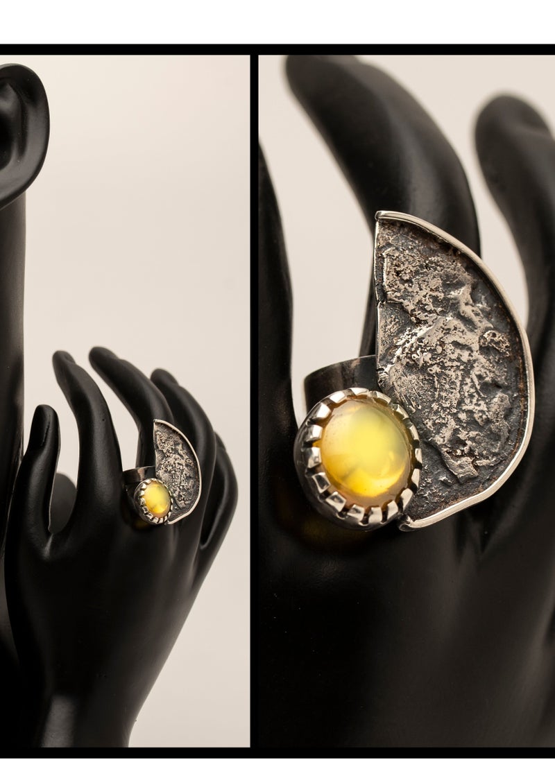 MERAKY Moonland silver ring 950  - Image 4