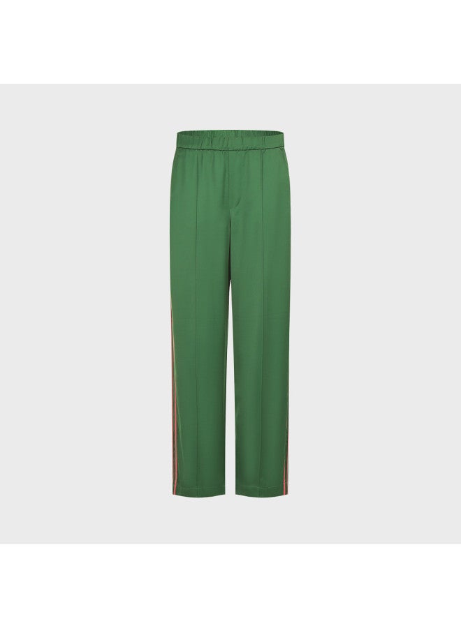 Zara women's Contrast Side Stripe Casual Versatile Soft Comfortable Loose Pants - Image 2