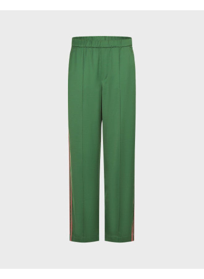Zara women's Contrast Side Stripe Casual Versatile Soft Comfortable Loose Pants - Image 1