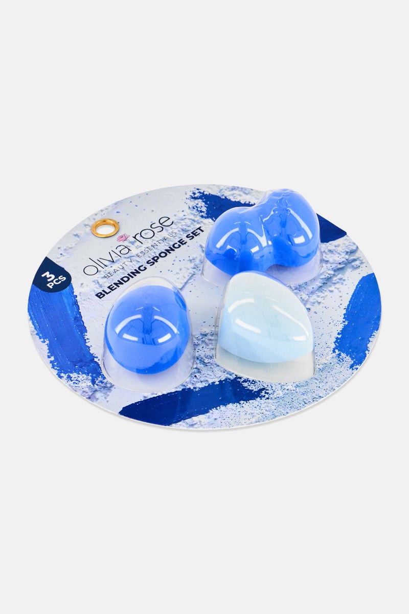 Olivia Rose 3 Pieces Blending Sponge Set, Multicolor - Image 2
