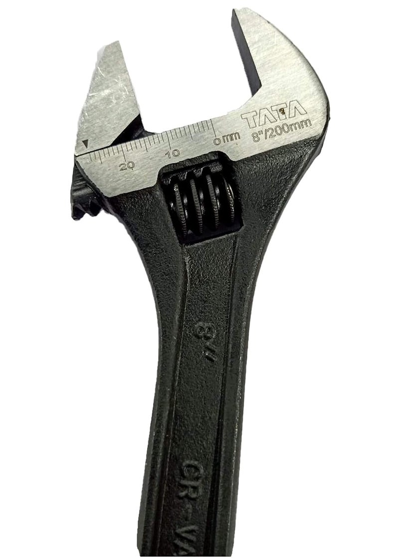 AGRICO Tata Agrico Heavy Duty Adjustable Wrench 8 200 mm - Image 5
