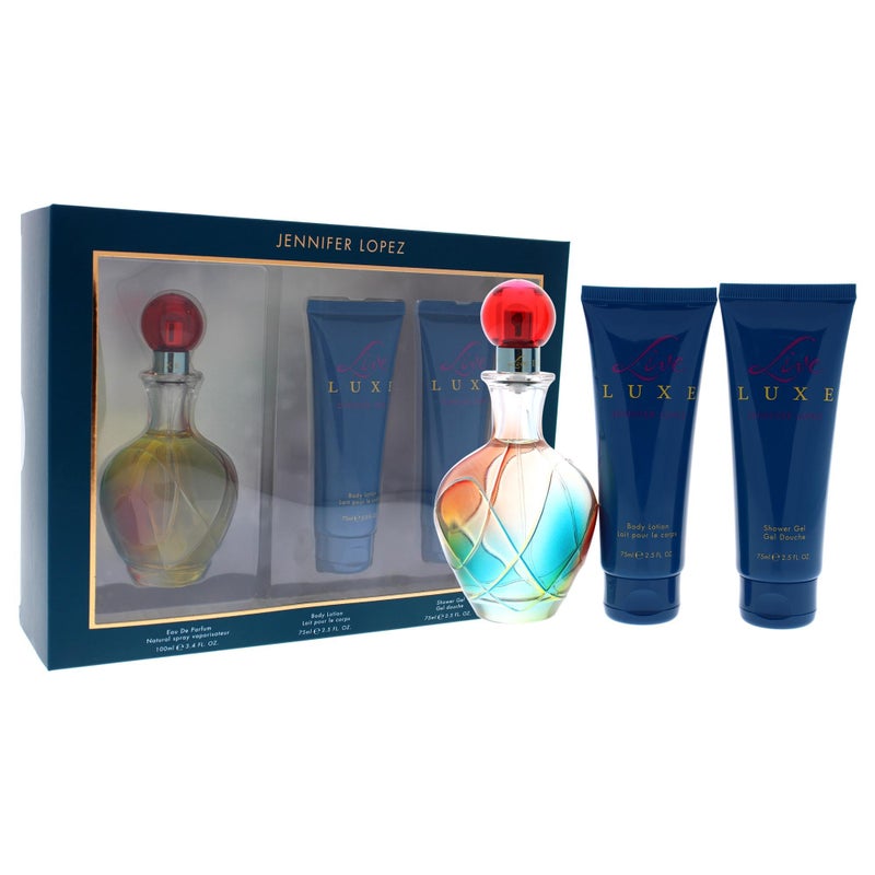 Jennifer Lopez Live Luxe By Jennifer Lopez for Women - 3 Pc Gift Set 3.4oz Edp Spray, 2.5oz Shower Gel, 2.5oz Body Lotion, 3count - Image 1