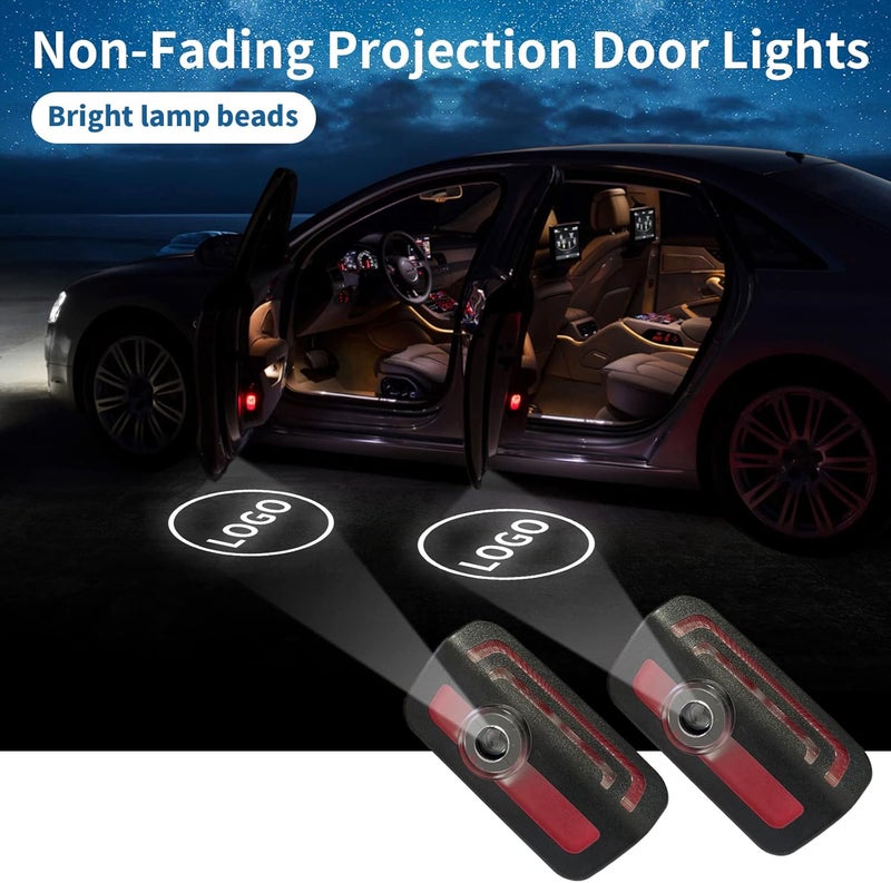 RLRHOO NonFading Car Door LED New Logo Projector Welcome Lamp Door Light Puddle lights Kit Compatible with Accessories S Class 20212024 C Class 20222024 E Class 2024 EQS GLC - Image 4