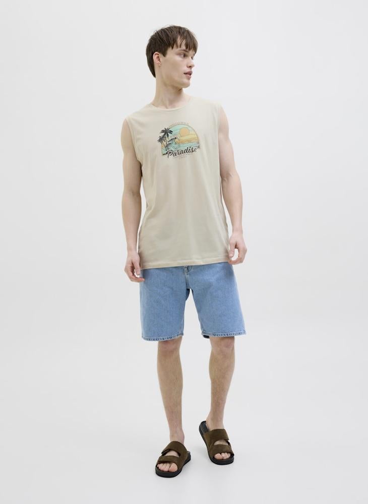 JJ Rebel Crew Neck Sleeveless T-Shirt  - Image 4