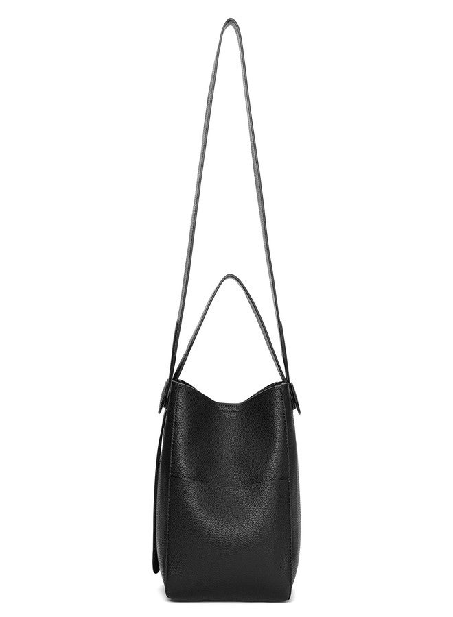 سينديفن حقيبة كتف جلدية من SENDEFN للنساء، حقيبة كروسبودي بحزام كتف، حقيبة يد بمقبض علوي، مناسبة للعمل والتسوق - Image 4