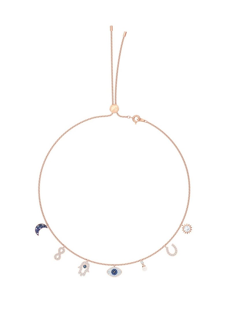 Generic Symbolic Necklace Rose-gold tone plated  - Image 1