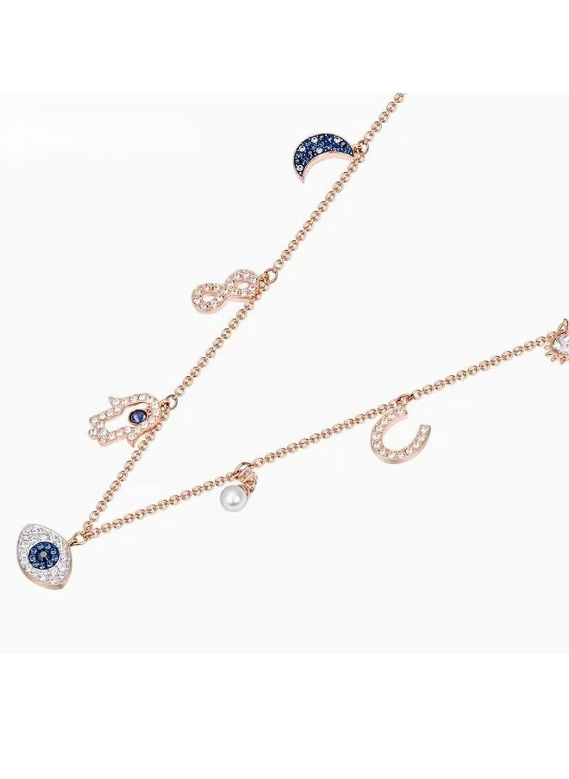 Generic Symbolic Necklace Rose-gold tone plated  - Image 2