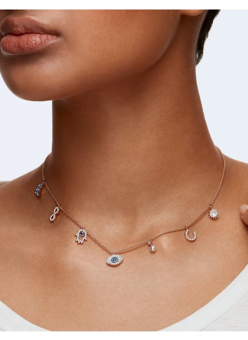 Generic Symbolic Necklace Rose-gold tone plated  - Image 4