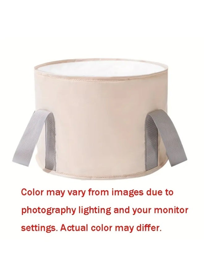 حوض نقع القدم القابل للطي عالي الجودة – مصنوع من قماش أكسفورد سميك مع عزل حراري طويل الأمد للاستخدام في المنزل أو السفر أو الهواء الطلق - Image 4