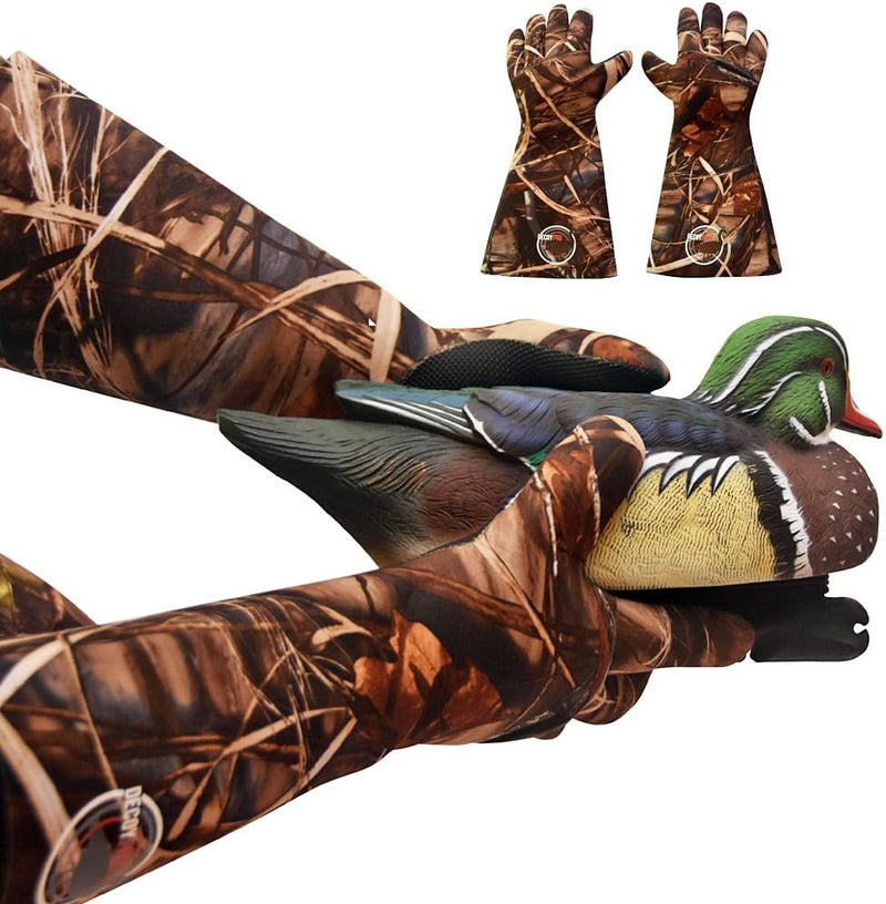 DecoyPro Insulated Camouflage Decoy Gloves — Waterproof/Cold Weather - Image 1