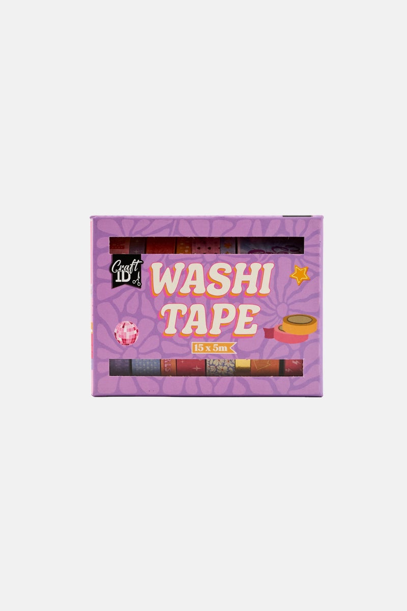 Craft ID 15 Pcs Washi Tape - Image 1