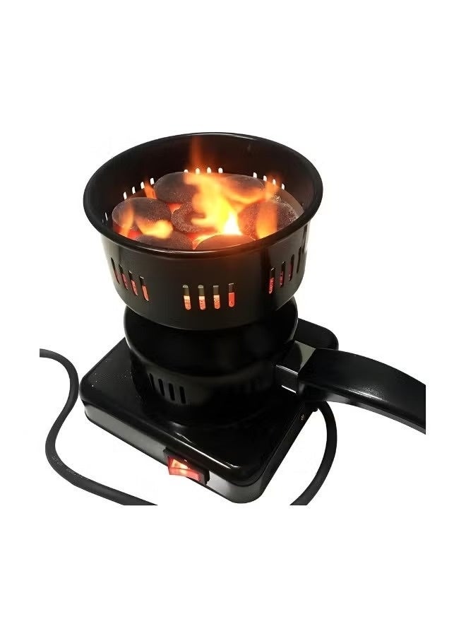 Denx Electric charcoal stove with a heat-insulated, reconfigurable side handle and high home safety (Multi-purpose electric charcoal stove) - Image 2