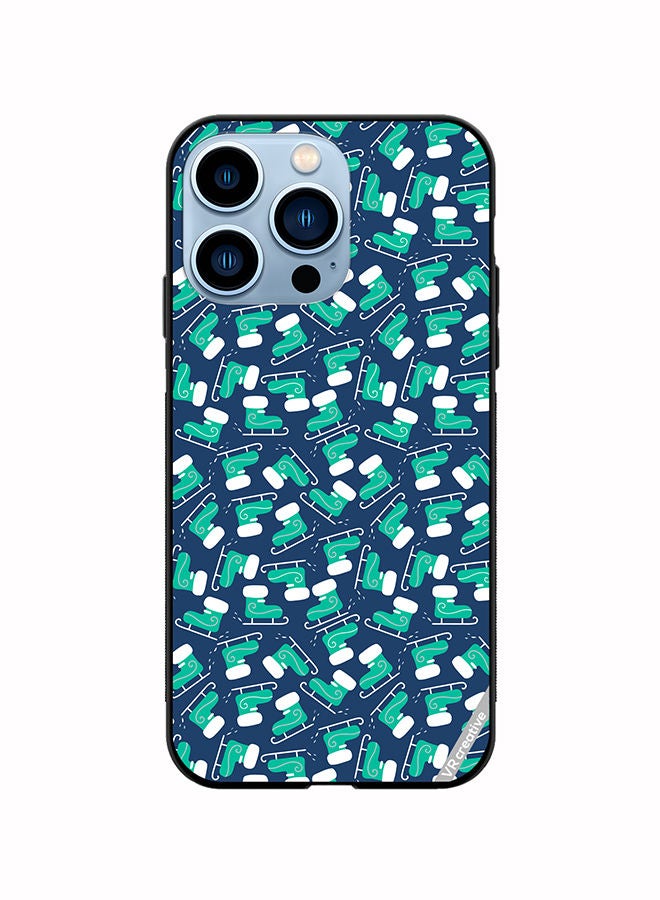 Protective Case Cover For Apple iPhone 13 Pro Mix Pattern Design Multicolour