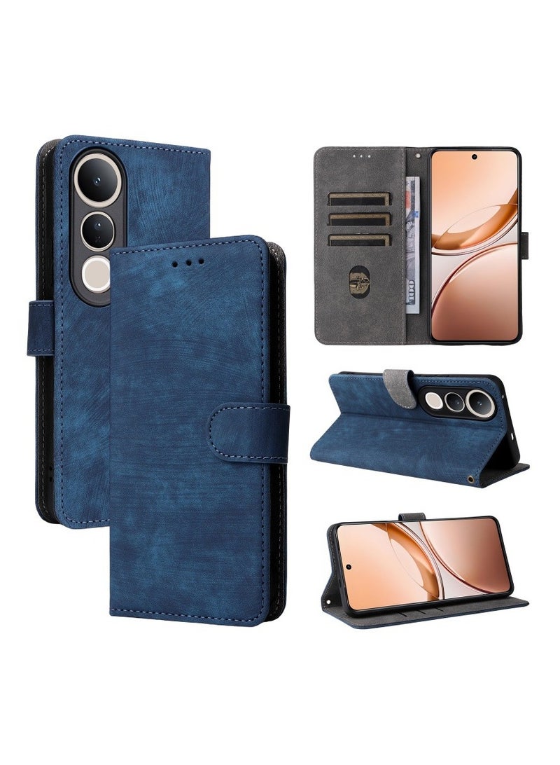 general VIVO V50 Lite Case, Leather Phone Holder Stand Protective Case for VIVO V50 Lite, Drop-proof design - Image 2