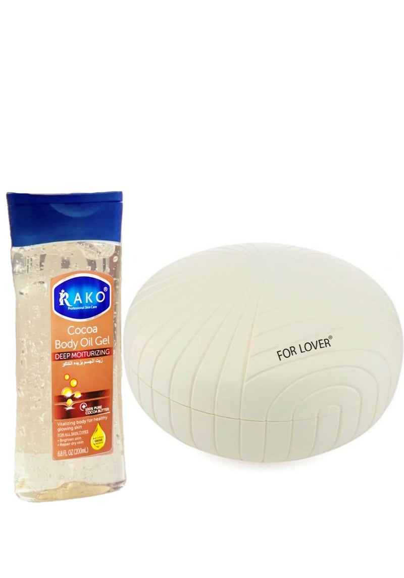 FOR LOVER Dusting Powder for the Body + Rako Body Oil - Image 1