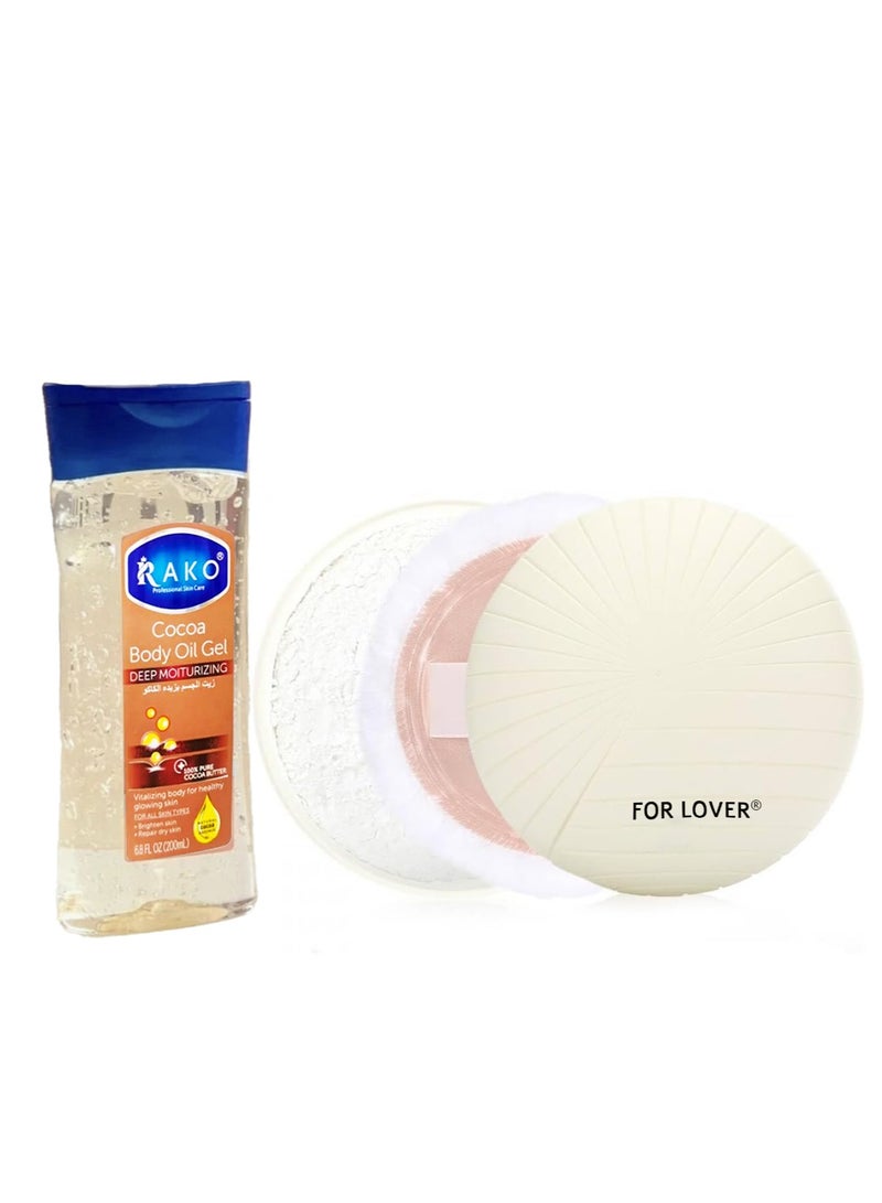 FOR LOVER Dusting Powder for the Body + Rako Body Oil - Image 2