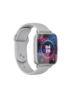 cardoo Cardoo Smart Watch – Smart Watch for Men and Women – Large 1.9-Inch LCD Display with Heart Rate Monitoring, Bluetooth Call – Sports Modes – Supports Wireless Charging – Silver  - Image 2