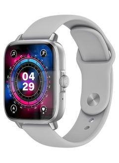 cardoo Cardoo Smart Watch – Smart Watch for Men and Women – Large 1.9-Inch LCD Display with Heart Rate Monitoring, Bluetooth Call – Sports Modes – Supports Wireless Charging – Silver  - Image 3