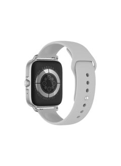 cardoo Cardoo Smart Watch – Smart Watch for Men and Women – Large 1.9-Inch LCD Display with Heart Rate Monitoring, Bluetooth Call – Sports Modes – Supports Wireless Charging – Silver  - Image 4