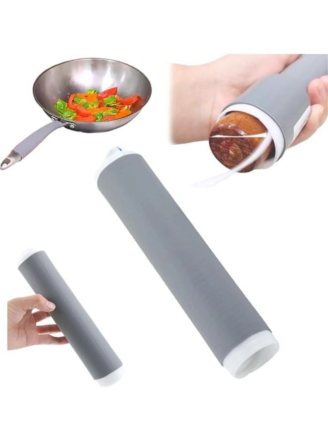 Hot Pan Handle Sleeve – Heat Insulation Silicone Cover for Pots and Frying Pans, Protects Hands from Burns, Non-Slip, Soft Grip, Fits Iron Pots, Skillets, and Cookware Handles - Image 1