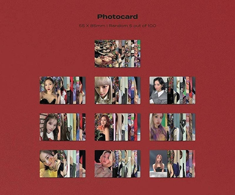 JYP TWICE - Eyes wide open (Vol.2) Album+Folded Poster+Extra Photocards Set (Story ver.),JYPK1006 - Image 4