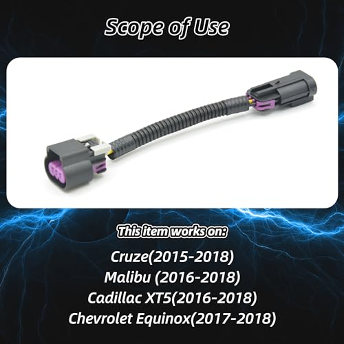 ALFOCI Auto Start Stop Disable/Eliminator/Canceller Compatible with for Cadillac XT5 (2016-2018), Malibu (2016-2018), Chevrolet Equinox (2017-2018) and Cruze (2015-2018) (Large Plug) - Image 3