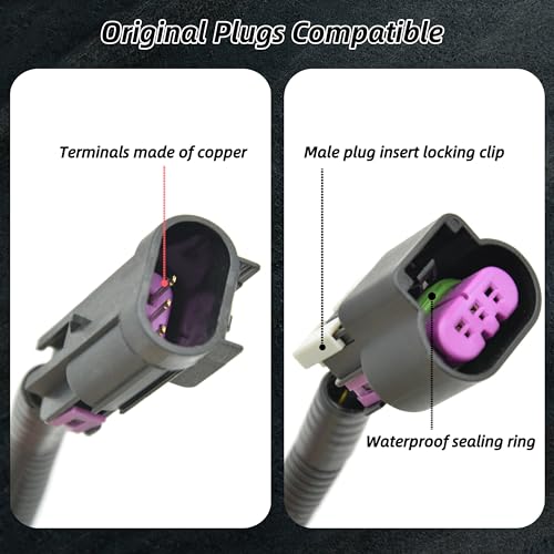 ALFOCI Auto Start Stop Disable/Eliminator/Canceller Compatible with for Cadillac XT5 (2016-2018), Malibu (2016-2018), Chevrolet Equinox (2017-2018) and Cruze (2015-2018) (Large Plug) - Image 4