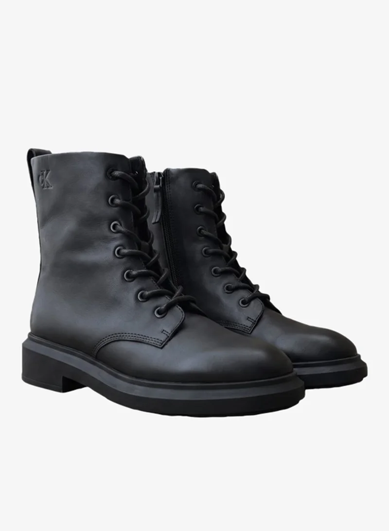 Calvin Klein  Leather Lace-Up Ankle Boots for Women | Best Price UAE
