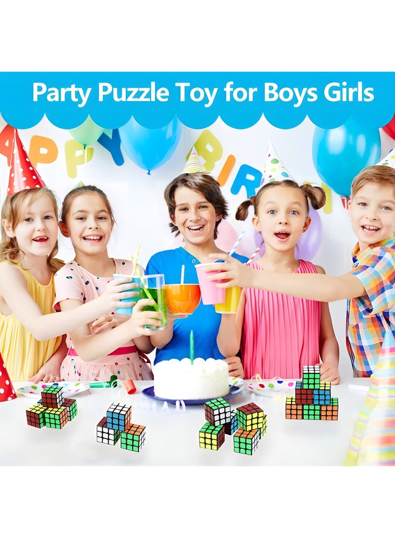MAGIC VAULT Mini Cube Puzzle Party Favors for Kids | Magic Cube Party Puzzle Game Toys 20pcs  - Image 5