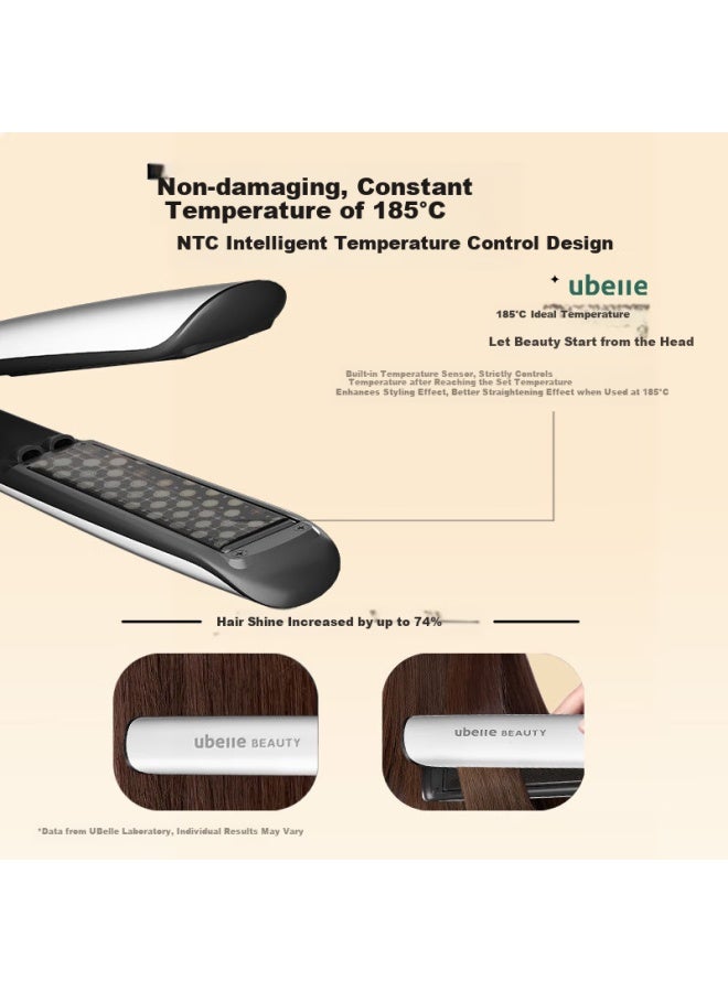 Ubelle Hair Straightener, Curling Iron, Negative Ion, Hair-friendly, Straight Hair For Men, Dual-use For Straightening And Curling Hair Ironing Board, Hair Clip, Qixi Valentine's Day Gift