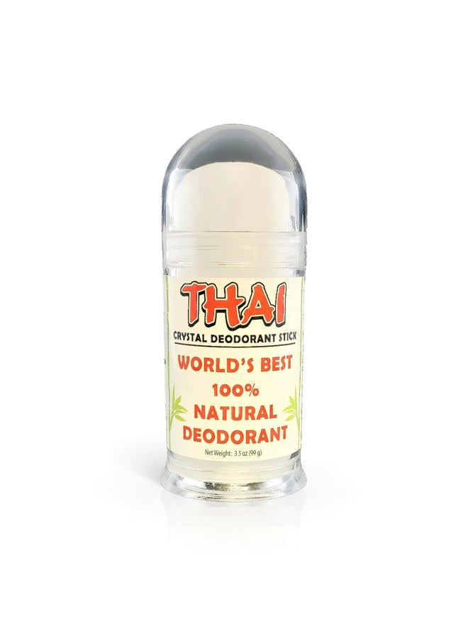 Thai Deodorant Stone Thai crystal deodorant stick, 3.5 ounce pushup (3pack) - Image 1