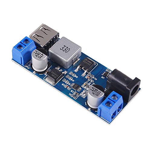 ACEIRMC 2pcs Buck Converter 12v to 5v 5A USB Voltage Regulator DC 9V-36V Step Down to DC 5V-5.3V 5.2V 3.5-6A Volt Transformer Power Supply Module for Phone Fast Charging (4pcs) - Image 4